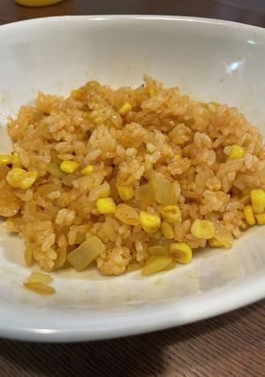 コーン缶でケチャップライス-レシピのメイン写真