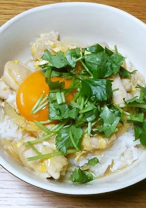 親子丼　(薄味)-レシピのメイン写真