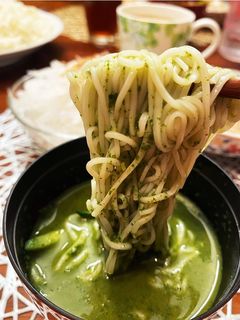 大葉(青じそ)素麺:つけ汁-レシピのメイン写真