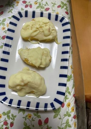 甘夏のチョコがけ おやつにどうぞ-レシピのメイン写真