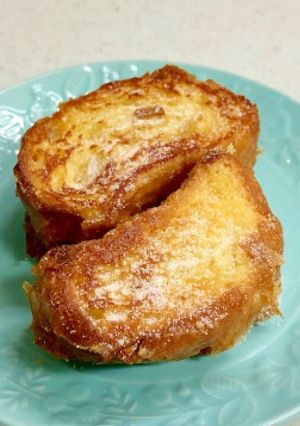 袋でフレンチトースト　フランスパン-レシピのメイン写真