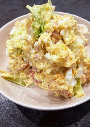 レタスがうまい！絶品がっつりポテサラ-レシピのメイン写真