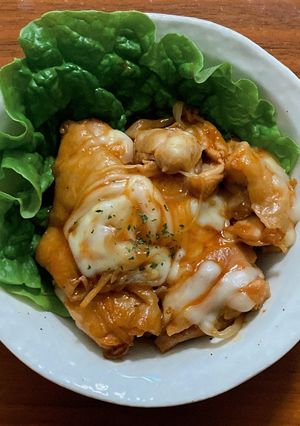 鶏肉のチーズタッカルビ風-レシピのメイン写真