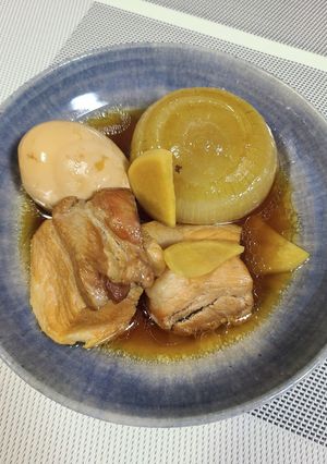 めんつゆシリーズ　鍋で作る豚バラ角煮-レシピのメイン写真