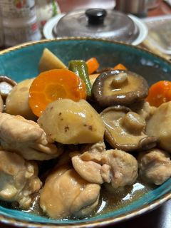 病院で食べた鶏の治部煮♡-レシピのメイン写真