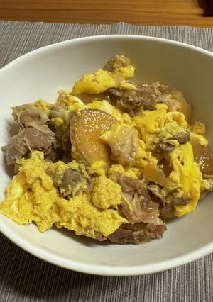 【リメイク】豚バラ大根と卵で簡単豚丼-レシピのメイン写真