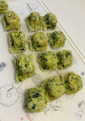 手掴み納豆入り卵（離乳食9ヶ月〜）-レシピのメイン写真