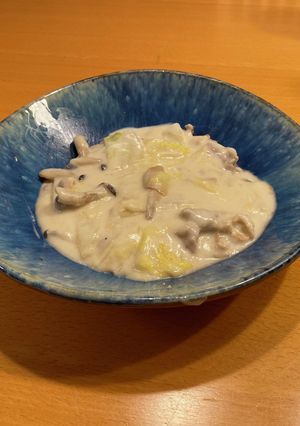 自己流 豚肉白菜のクリーム煮-レシピのメイン写真
