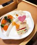 卵なし 一歳誕生日＆初節句ひし餅風ケーキ