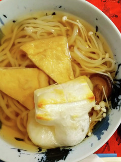 ちからきつねうどん-レシピのメイン写真