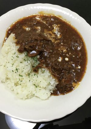 ちょっと背伸びしたハッシュドビーフ-レシピのメイン写真