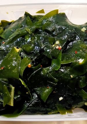 生わかめのペペロンチーノ-レシピのメイン写真
