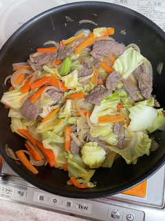 牛カルビ野菜炒め-レシピのメイン写真