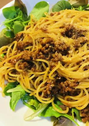 ケチャップ&中濃ソースで●ミートパスタ-レシピのメイン写真
