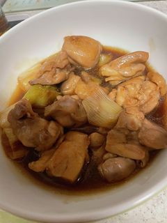 簡単!時短!焼き鳥ネギマ風煮-レシピのメイン写真