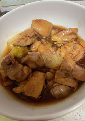 簡単!時短!焼き鳥ネギマ風煮-レシピのメイン写真