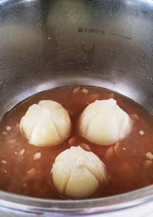 時短!圧力鍋で作る丸ごとオニオンスープ-レシピのメイン写真