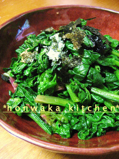 料亭のような☆❀ほうれん草のおひたし❀-レシピのメイン写真