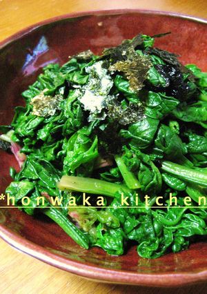 料亭のような☆❀ほうれん草のおひたし❀-レシピのメイン写真