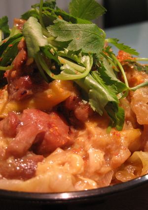 ★簡単&ゥマぃ♪春キャベツで焼き鳥丼★-レシピのメイン写真