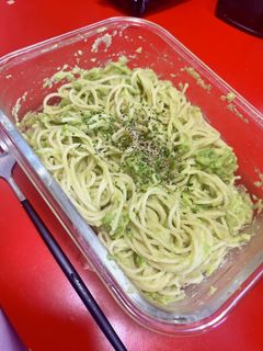 レンジで簡単!アボガドクリームパスタ-レシピのメイン写真