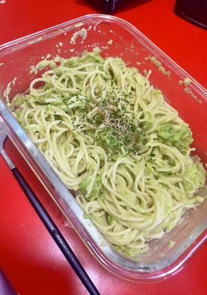 レンジで簡単!アボガドクリームパスタ-レシピのメイン写真