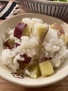 もち米いり!簡単美味しいさつまいもご飯-レシピのメイン写真