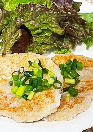 簡単美味！レンコンと山芋のすりおろし焼き-レシピのメイン写真