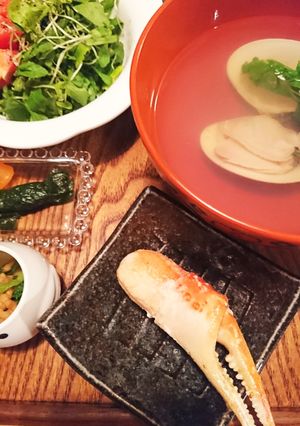 カニ爪バターガーリック焼き-レシピのメイン写真