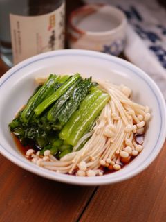 小松菜とえのきのさっぱりポン酢-レシピのメイン写真