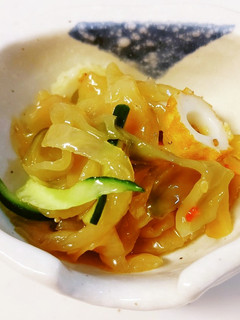 中華クラゲに搾菜・竹輪・胡瓜-レシピのメイン写真
