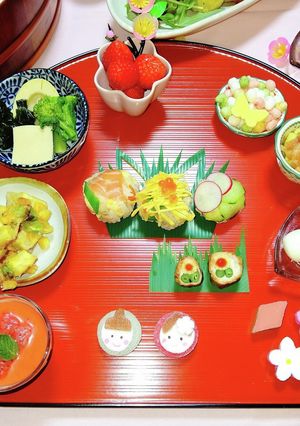 ひな祭り♪手毬寿司〜春の小鉢-レシピのメイン写真