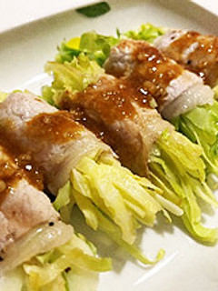春キャベツの味噌だれ肉巻き-レシピのメイン写真