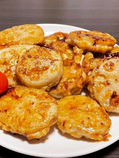 簡単 れんこんのはさみ焼き -レシピのメイン写真