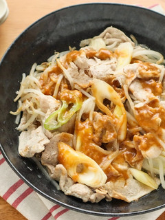 レンジで♫豚肉ともやしの梅はちみつだれ-レシピのメイン写真