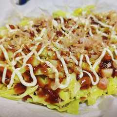 รูปของ お好み焼き(レンジで)