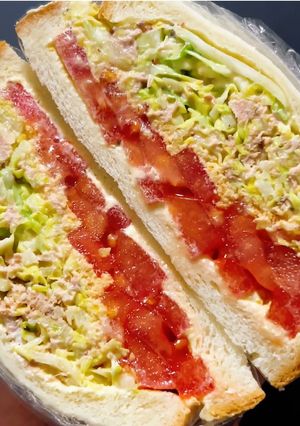 美味しすぎる！春キャベツボリュームサンド-レシピのメイン写真