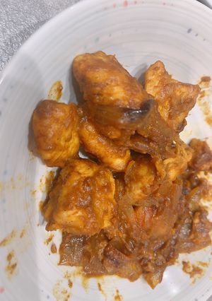 鶏肉にジンジャーカレーソテー-レシピのメイン写真