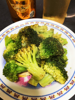 冷凍ブロッコリーの酒蒸し焼き-レシピのメイン写真