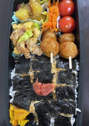 頑張るパパへ78のり弁-レシピのメイン写真