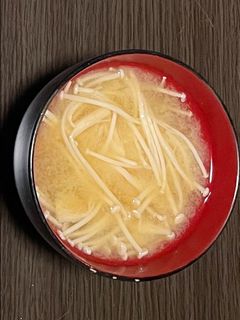 えのきのみそ汁-レシピのメイン写真