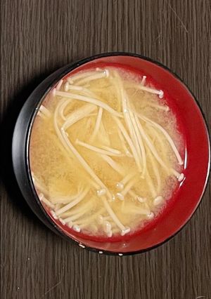 えのきのみそ汁-レシピのメイン写真