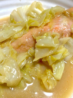 鮭とキャベツの甘味噌煮-レシピのメイン写真
