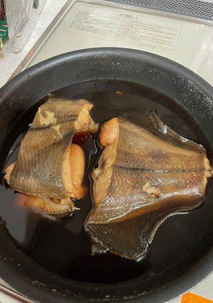 子持ちカレイの煮魚-レシピのメイン写真