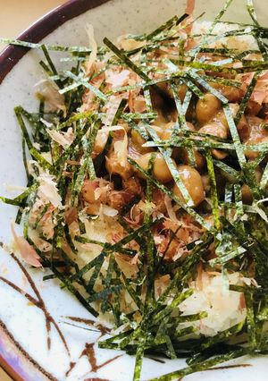 毎日のしろごはん●ふりかけ納豆丼-レシピのメイン写真