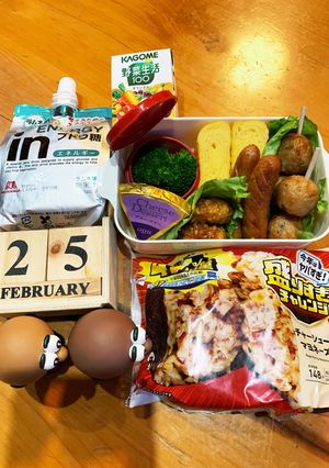 小四次女　お弁当2/25-レシピのメイン写真