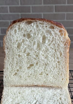 湯種でもっちり＊シンプル食パン-レシピのメイン写真