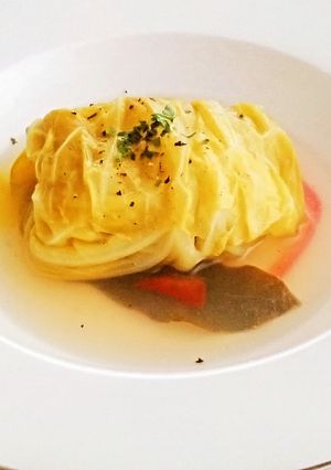 牡蠣と鮭のロールキャベツ-レシピのメイン写真