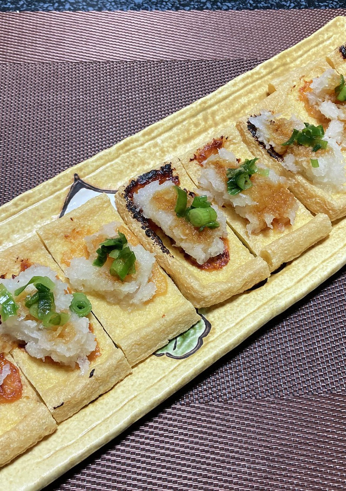 油揚げの簡単おつまみ!(^^)!-レシピのメイン写真