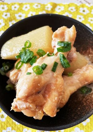 鶏手羽元と大根の煮物-レシピのメイン写真